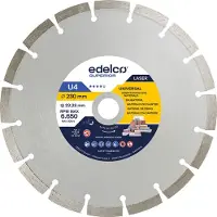 Edelco Disco Diamantato Universale Per Costruzioni U4 115x22 Mm