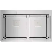 Teka Zenit Rs15 2c 86 Doppio Lavello Rettangolare
