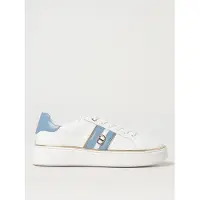 Twinset Sneakers in pelle con dettagli a contrasto, colore bianco