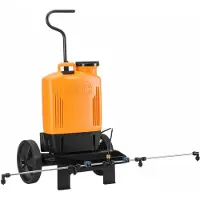 Volpi Atomizzatore Pro-line Elettrolithium Con Carrello E Barra Per Erbicidi 15l