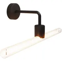 Creative Cables Applique Da Parete In Metallo Esse14 Con Braccio Curvo E Lampadina
