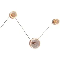 Creative Cables Applique Da Parete Ghost Spostaluce Con 3 Lampadine