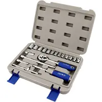 Irimo Set Di Bussole Da 1/4” 19 Pezzi