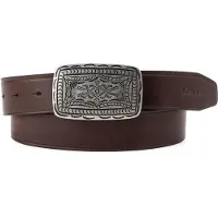 Levi's Western Plaque Belt In Chicory Coffee Taglia: 80 | Cinture Outlet | Uomo | Marrone