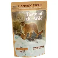 Taste Of The Wild Cibo Umido Per Gatti Canyon River Chunks In Gravy 85g 12 Unità