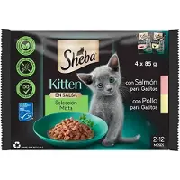 Sheba Cibo Umido Per Gatti Pouch Mix 13x4x85g