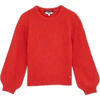 We fashion Knitted Pullover Bright Red Taglia: 158/164 | Maglioni Outlet | Unisex | Rosso