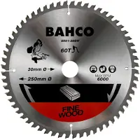 Bahco Lama Per Sega Circolare Con 24 Denti Per Seghe A Troncare In Legno 260 Mmx30 Mm