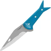 Condor Megalodon CTK823-3-SK, Blasted Satin Sandvik 14C28N, Blue Micarta coltello fisso