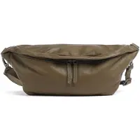The Chesterfield Brand Kruger Marsupio Vera Pelle 40 cm oliva