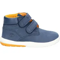 Timberland per ragazzo. TB0A2K280191 Stivali Toddle Tracks in pelle blu scuro a metà polpaccio con chiusura in velcro (26), Basso, Casual, N