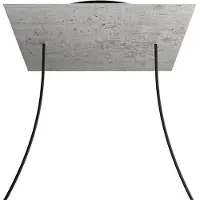 Creative Cables Krovnq402f106 Xxl Rose-one Square Kit Cemento Rosa