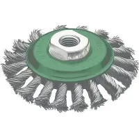Lessmann Spazzola Circolare Con Filo Intrecciato Roh 100 Mm