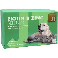 Jtpharma Integratore Per Animali Domestici Biotin B Zn Se 60 Unità