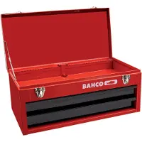 Bahco Cassetta Degli Attrezzi In Metallo Con 2 Cassetti 523 Mmx257 Mmx247 Mm