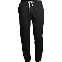 Ralph Lauren per uomo. 710793939001 Pantaloni della tuta in peluche neri (S), Nero, Casual, Cotone