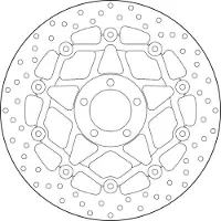 Brembo Disco Del Freno Flottante Oro 78b408a1