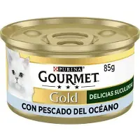 Purina Spuntino Gourmet Gold Delicias Suculentas Ocean Fish 85g 24 Unità