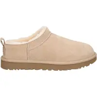 Ugg - Pantofole da esterno imbottite - W Classic Micro Sand per Donne in Pelle - Taglia 41 - Marrone