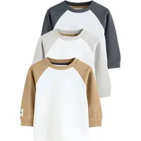 Next Maglietta navy / broccato / grigio sfumato