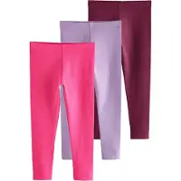 Next Leggings lavanda / rosa / rosso vino