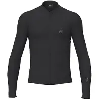 7mesh Atlas Jersey L/S Maglietta da ciclismo Uomo (M, nero)