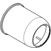 GROHE Manicotto esterno Eichelberg per cartuccia da incasso 40 mm cromo - 44043126