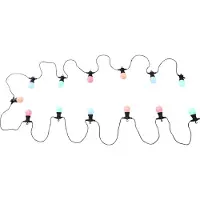 Globo Catena luminosa LED Nirvana, 20 luci, colori, IP44