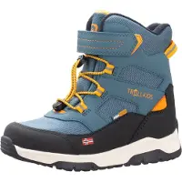 TROLLKIDS Kid's Lofoten Winter Boots Pro Scarpe invernali Bambini (29, blu)