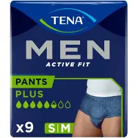 Tena Pantaloni Uomo Plus Medium 9 Pz — Mutandine assorbenti uomo