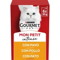 Purina Cibo Umido Per Gatti Gourmet Mon Petit Pollame 6x50g 8 Unità