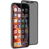 Muvit Protettore Schermo In Vetro Temperato Iphone Xs Max Privacy Case Friendly