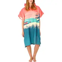 After Essentials - Poncho per il bagno - Poncho Destination Bali - Rosa