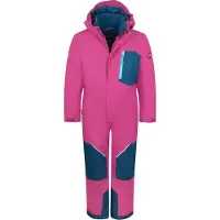TROLLKIDS Kid's Isfjord Snowsuit XT Tuta outdoor Bambini (134, fuchsia)
