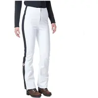 Rossignol - Pantaloni da sci donna stretch impermeabili - W Resort Softshell Pant White per Donne in Softshell - Taglia S - Bianco