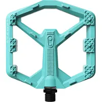 Crankbrothers Stamp 0 Plattform-Pedal Pedali a piattaforma (L, turchese)