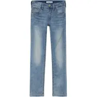 Name it Kid's Ttheo XSlim Jeans Jeans Bambini (92, grigio)