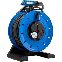 Hedi Avvolgicavo Gen 7 Champion 40m H07RN-F 3x1,5mm² 290mm 4 spine di protezione con.