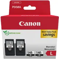 Canon Cartuccia stampante PG-540L + PG-540L - Nero Multipack