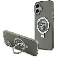 Karl Lagerfeld Custodia Per Telefono Ringstand Karl And Choupette Magsafe Iphone 16