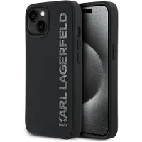 Karl Lagerfeld Custodia Per Telefono 3d Rubber Glitter Logo Iphone 14