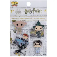 Funko POP! Set Di 4 Spille Smaltate Hp Camera Dei Segreti Harry Potter 4 Cm