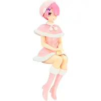 Furyu Figure Di Re:zero-starting Life In Another World Per Coperchio Di Noodles Ram Snow 14 Cm