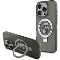 Karl Lagerfeld Custodia Per Telefono Ringstand Karl And Choupette Magsafe Iphone 16 Pro Max