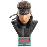 First 4 figures Busto In Grande Scala Di Solid Snake Da Metal Gear Solid 31 Cm