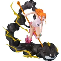 Tamashii Nations Figura One Piece Figuarts Zero Extra Battle Nami Lightning Blast 17 Cm