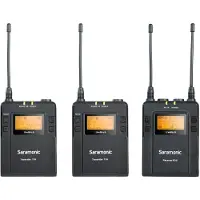 Saramonic Sistema Microfonico Wireless Uwmic9 Tx9+tx9+rx9 Per Videocamera