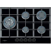 Vitrokitchen Piano Cottura A Gas In Vetro Cg73nn 70 Cm 5 Fuochi