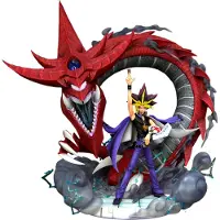 Plastoy Figura Yami Yugi &amp; Slifer Yugioh! Statue