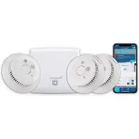 Homematic IP Smart Home 150788A0, Smart Home Starter Set Dispositivo di allarme fumo